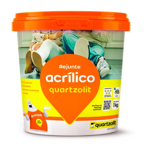 Rejunte Acrílico Corda 1Kg Quartzolit